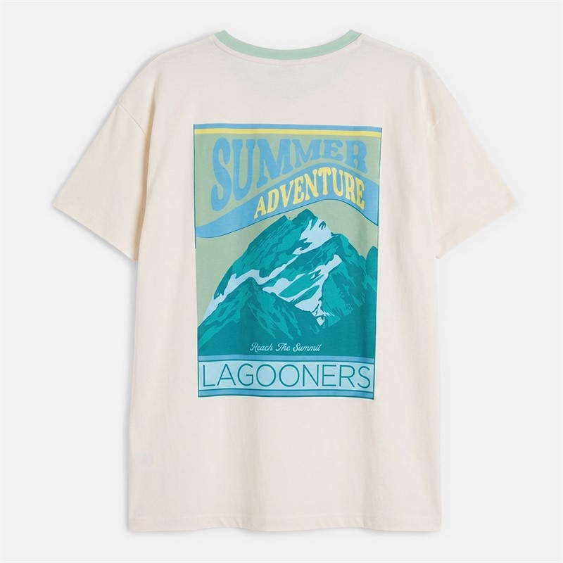 Lagooners Womens Heronford Oversized T-Shirt Ecru