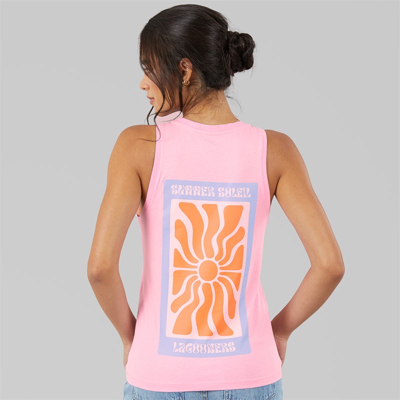 Lagooners Womens Heartfield Vest Pink