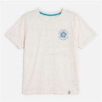 Lagooners Womens Birds T-Shirt Ecru