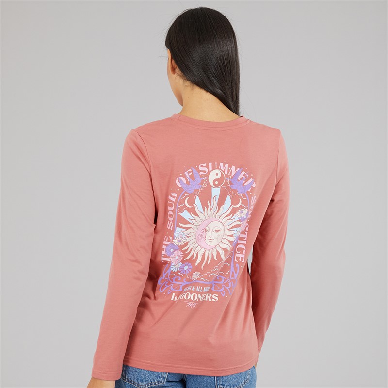 Lagooners Womens Ladies Airdrie T-Shirt Brandie Apricot
