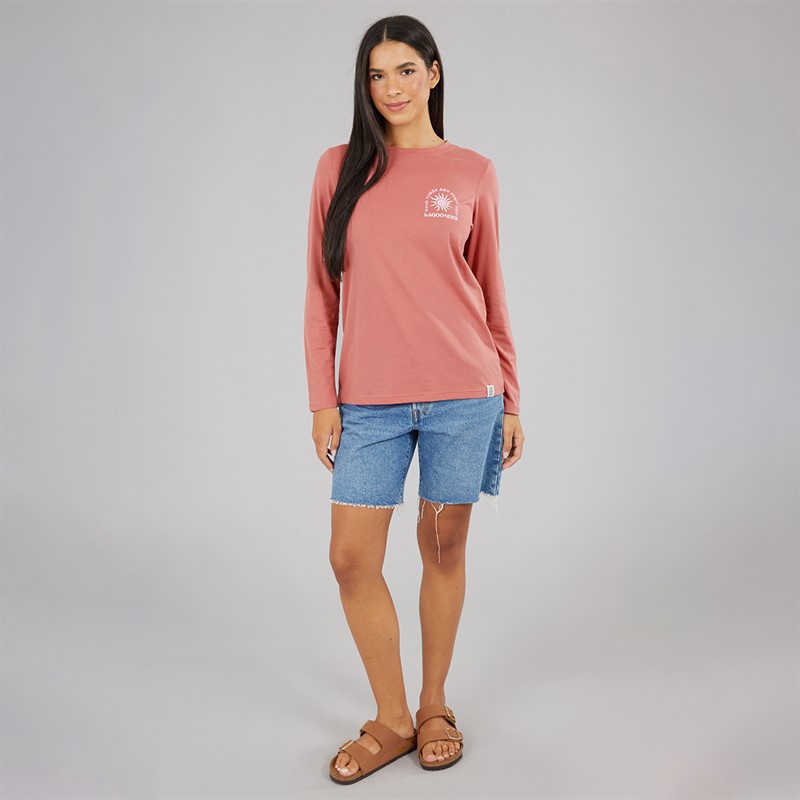 Lagooners Womens Ladies Airdrie T-Shirt Brandie Apricot