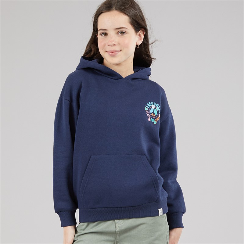 Lagooners Girls Barley Hoodie Navy