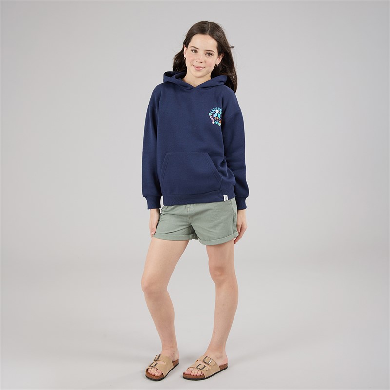 Lagooners Girls Barley Hoodie Navy