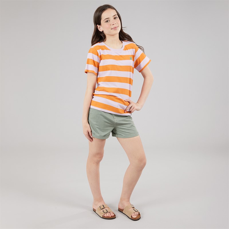 Lagooners Girls Bramble Shorts Khaki
