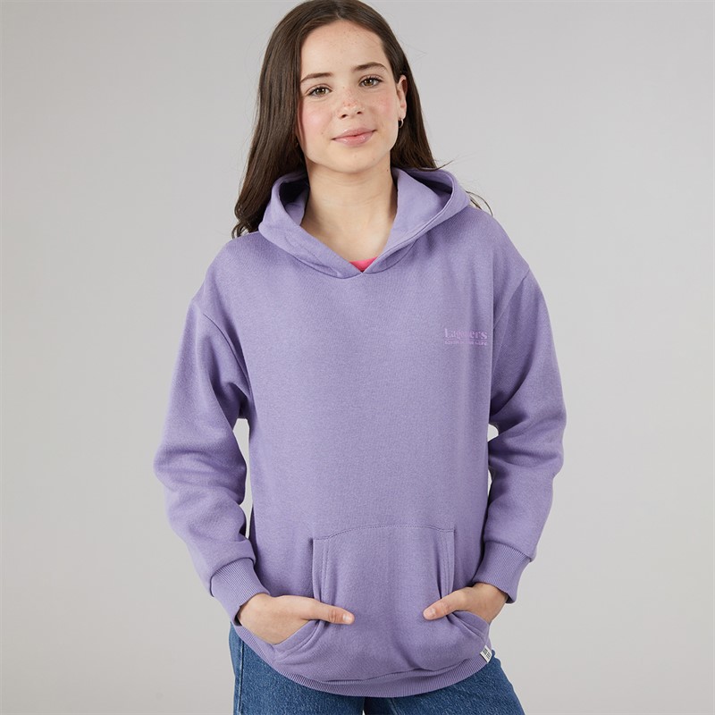 Lagooners Girls Driftwood Hoodie Violet