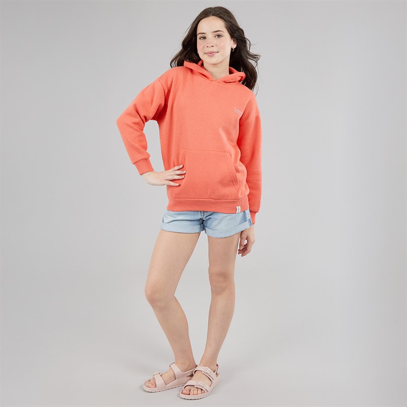 Lagooners Girls Driftwood Hoodie Mandarin
