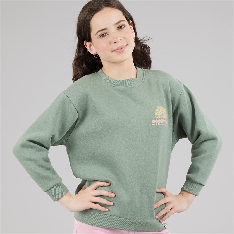 Lagooners Girls Marigold Sweatshirt Green Bay