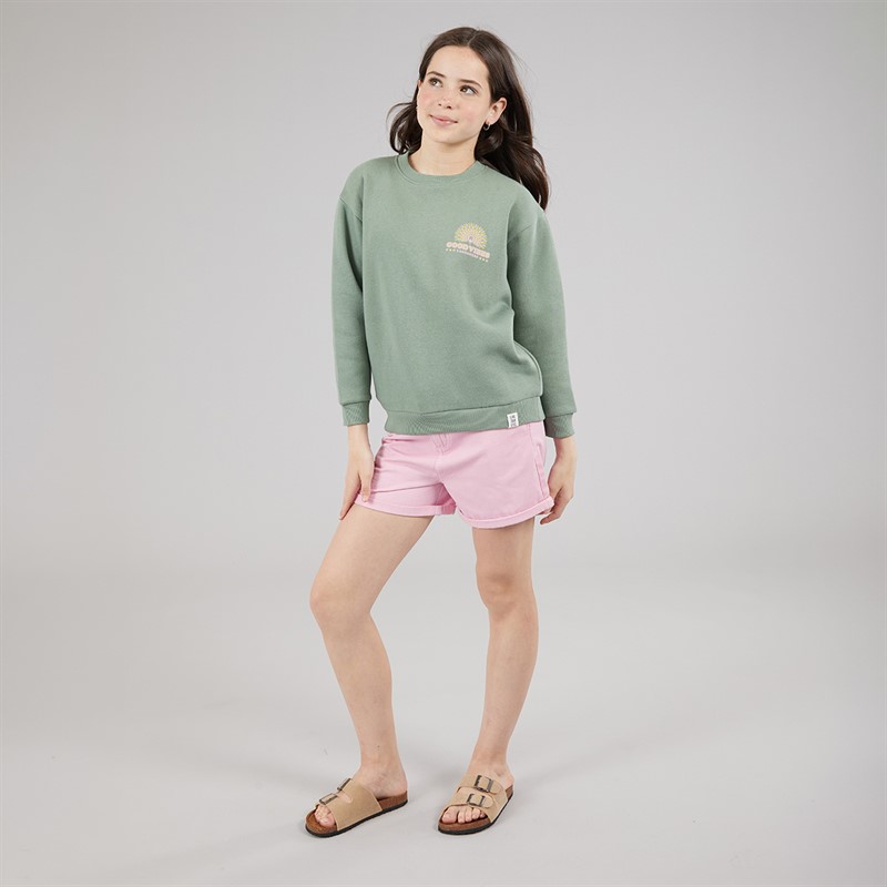 Lagooners Girls Marigold Sweatshirt Green Bay