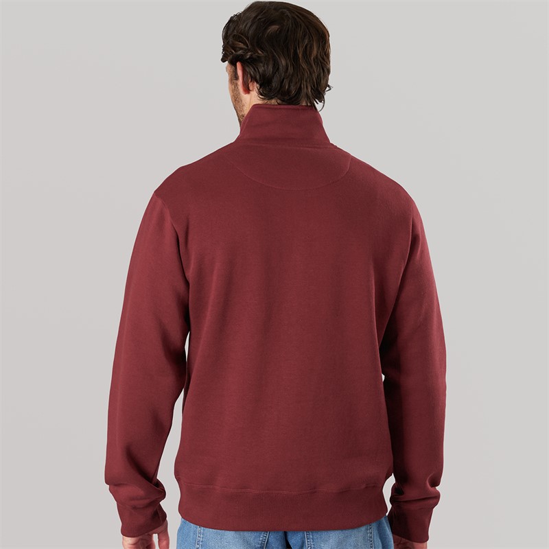 Lagooners Mens Sargasso 2 Funnel Neck Sweat undy Burg