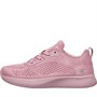 SKECHERS Dames Bobs Squad 2.0 Social Space Sneakers Roze