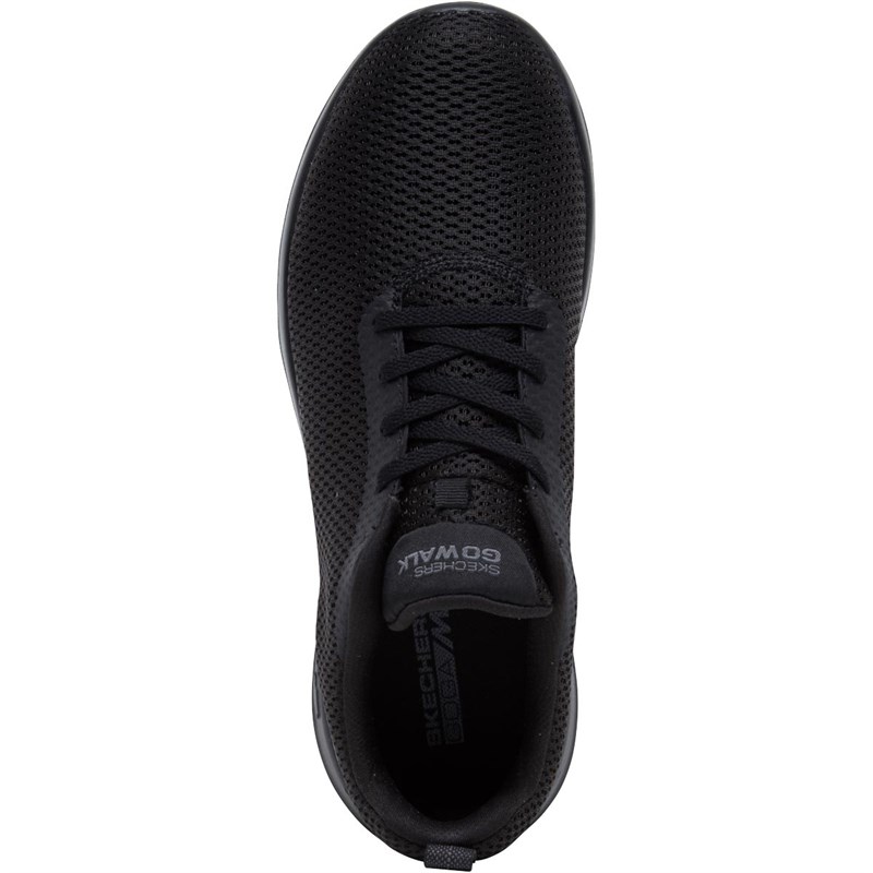 Buy SKECHERS Mens GOwalk Max Effort Trainers Black/Black