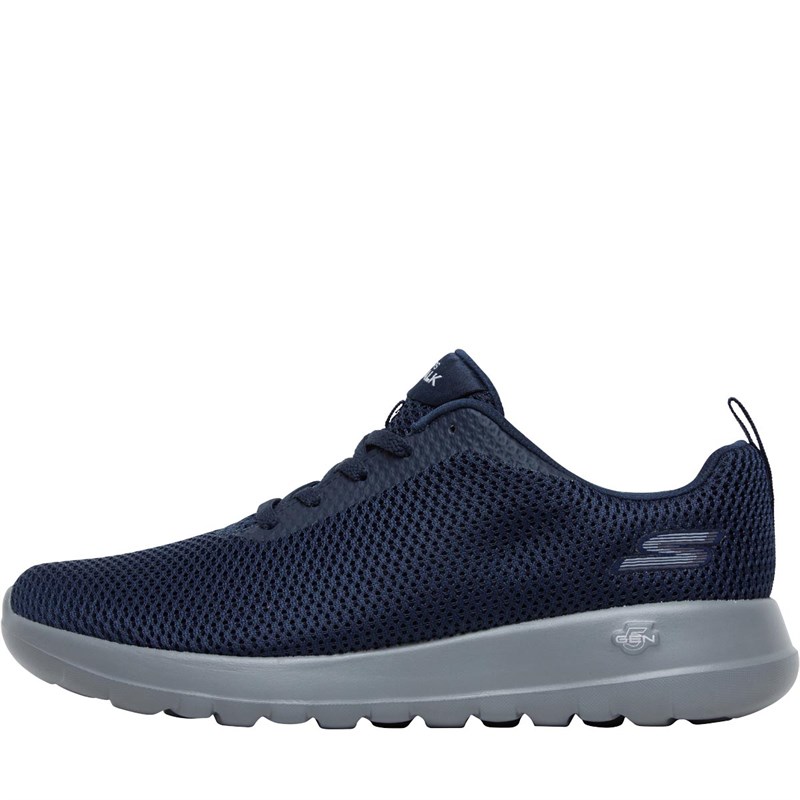 mens navy skechers trainers