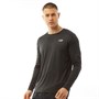 SKECHERS Mens Blake Long Sleeve Tech T-Shirt Black