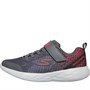 SKECHERS Baskets Go Run 600 Baxtux Garçon Gris
