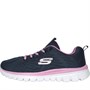 SKECHERS Baskets Graceful Get Connected Femme Bleu
