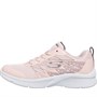 SKECHERS Junior Girls Microspec Bright Runner Trainers Light Pink