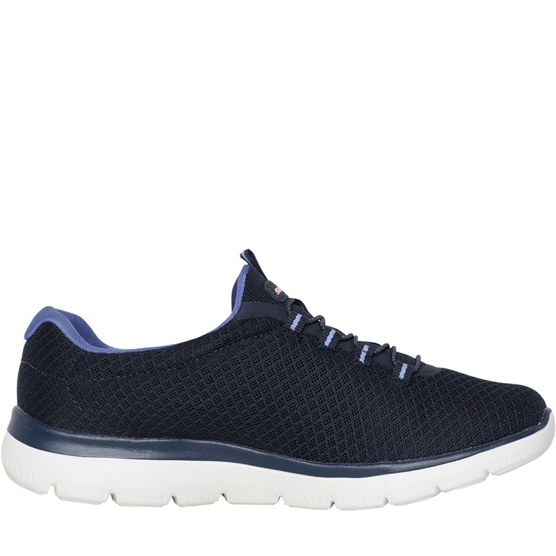 Buy SKECHERS Womens Summits Trainers Navy