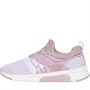 SKECHERS Junior Modern Joggers Trainers Lilac/White