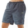 SKECHERS Mens Court AOP Sports Shorts Ombre Blue