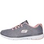 SKECHERS SPORT Damen SKECHERS Flex Appeal 3.0 Satellites Sneaker Grau