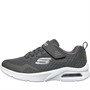 SKECHERS Junior Boys Microspec Max Torvix Trainers Charcoal