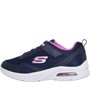SKECHERS Girls Microspec Max Trainers Navy