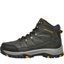 SKECHERS Mens Relment Dagget Water Resistant Walking Boots Charcoal