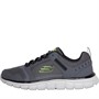 SKECHERS Mens Track Knockhill Trainers Charcoal/Black