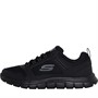 SKECHERS Mens Track Knockhill Trainers Black/Black