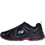 SKECHERS Womens Hillcrest Vast Adventure Trail Running Shoes Black/Purple Navy/Grey