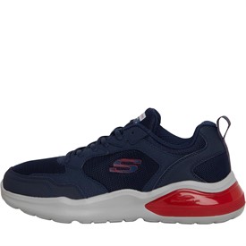 Mens red shop skechers trainers