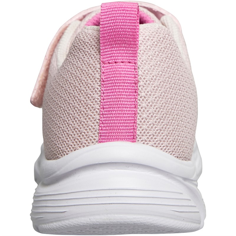 SKECHERS Junior Girls Wavy Lites Blissfully Free Trainers Light Pink