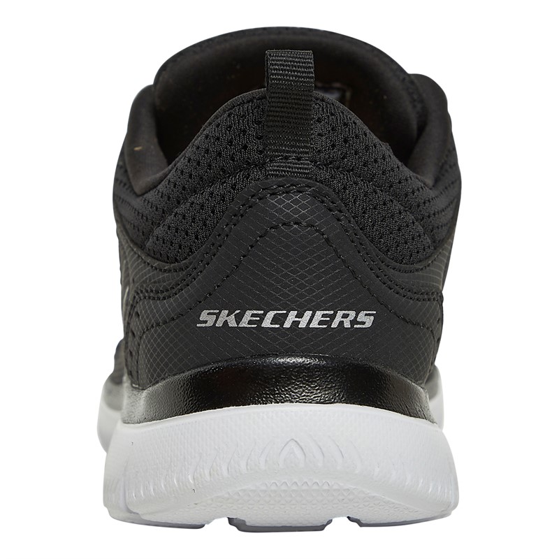 SKECHERS Womens Skechers Summits Suited Black/White