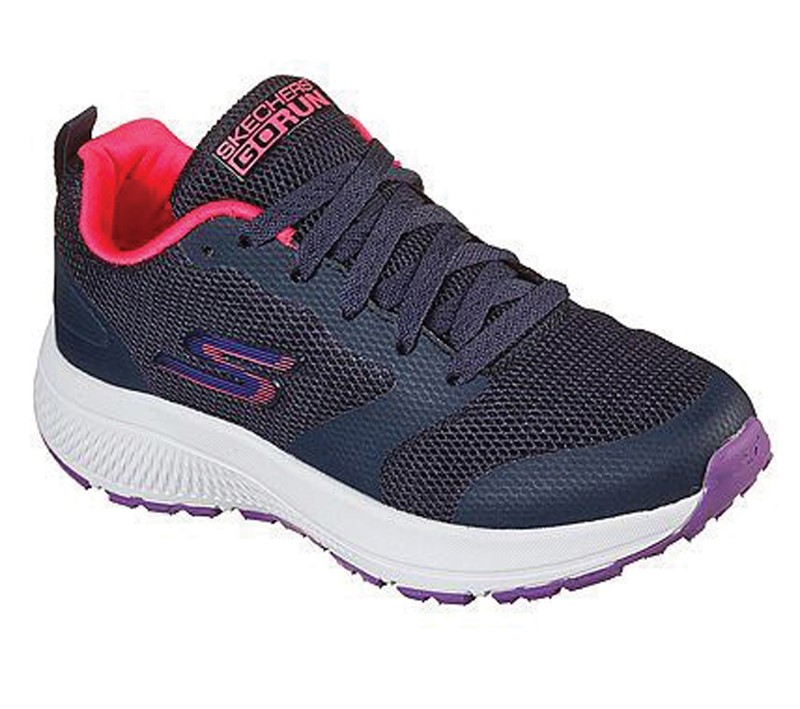 SKECHERS Mädchen Go Run Consistent Sneaker Blau