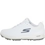 SKECHERS Mens Go Golf Pro 5 Hyper Arch Fit Waterproof Golf Shoes White/Grey