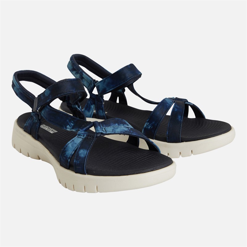 SKECHERS Dame Skechers On-The-Go Flex Sandaler Spring Fling Sandaler Blå