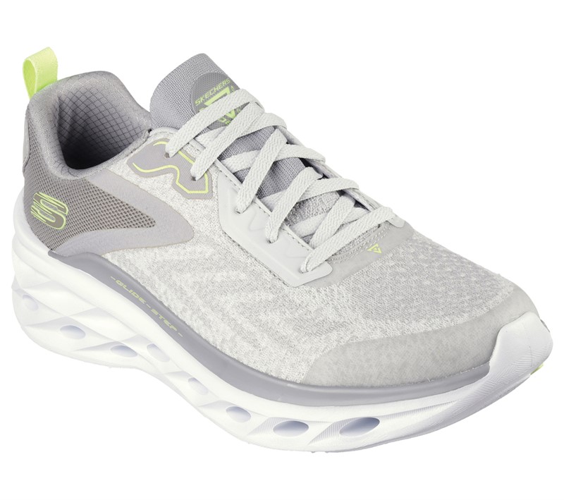 SKECHERS Męskie Glide-Step Swift Trampki Odcienie szarości