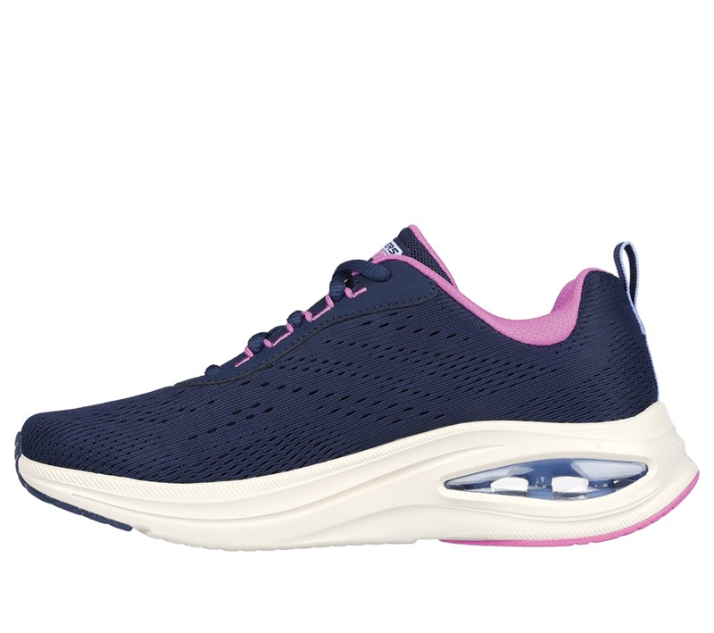 SKECHERS Damen Skech Air Meta Sneaker Navy/Mehrfarbig