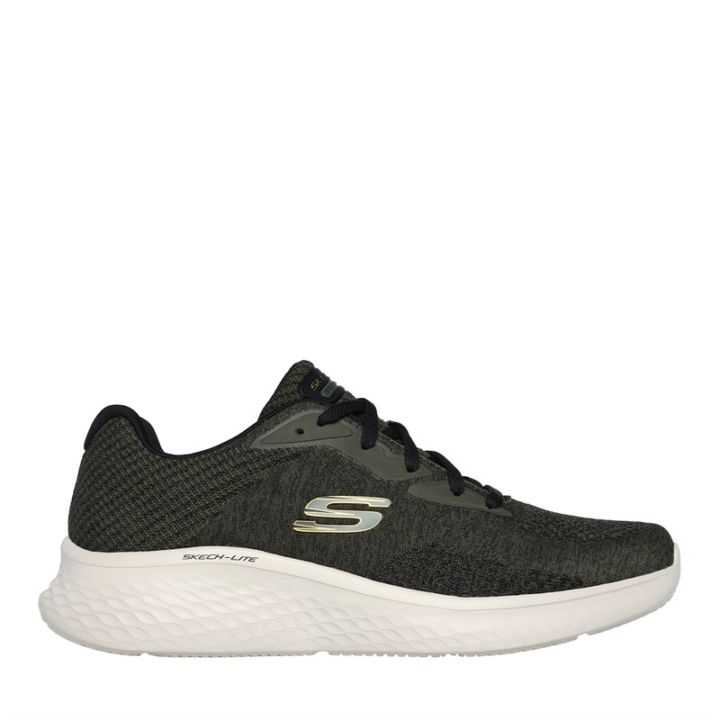 SKECHERS Herren Skech-Lite Pro Sneaker Oliv/Schwarz