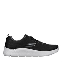 SKECHERS Heren Go Walk Flex Quota Sneakers Zwart/Grijs