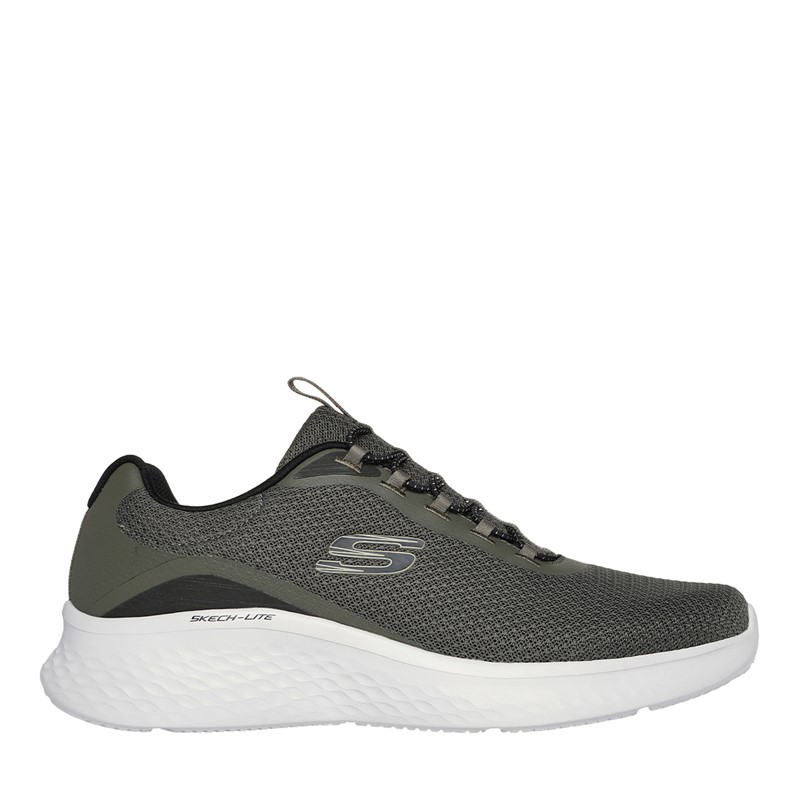 SKECHERS Herren Skech-Lite Pro Opm Sneaker Oliv/Schwarz