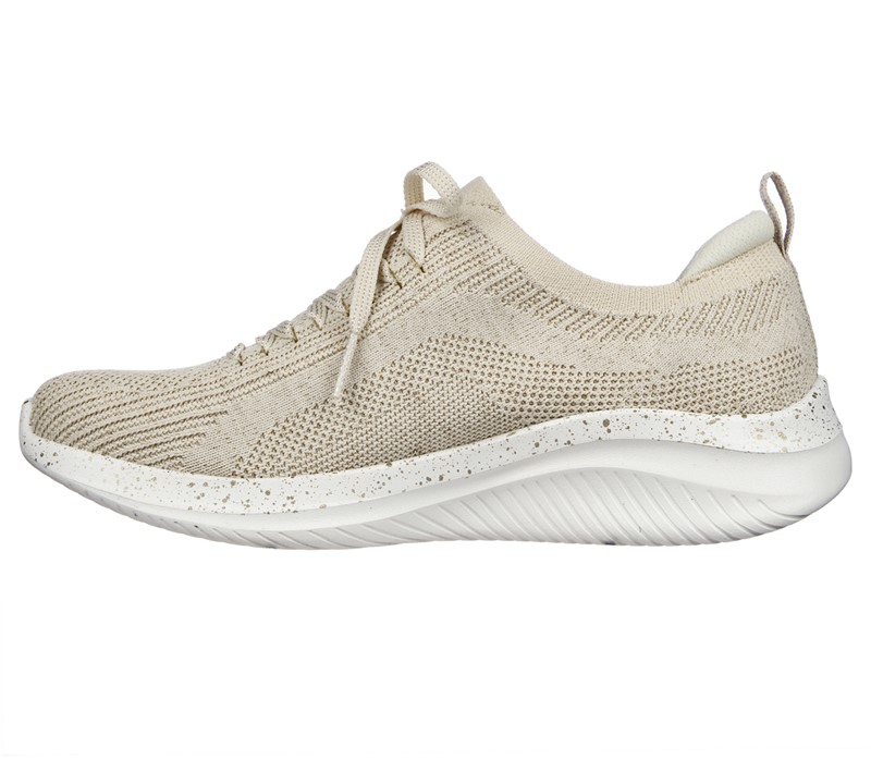 SKECHERS Basket Femme Ultra Flex 3.0 Lets Dance Or Doré