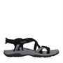SKECHERS Damen Reggae Schmale Sun Array Sandalen Schwarz
