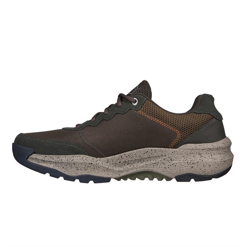 SKECHERS Heren Go Walk Arch Fit Outdoor Waterafstotende Sneakers Donkerbruin