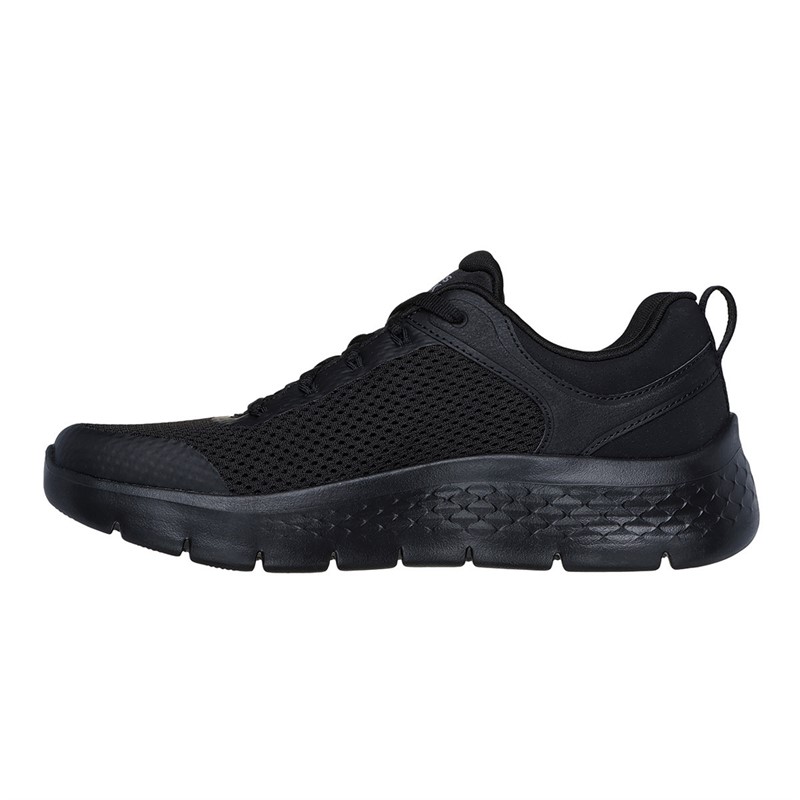 SKECHERS Damen Go Walk Flex Sneaker Schwarz