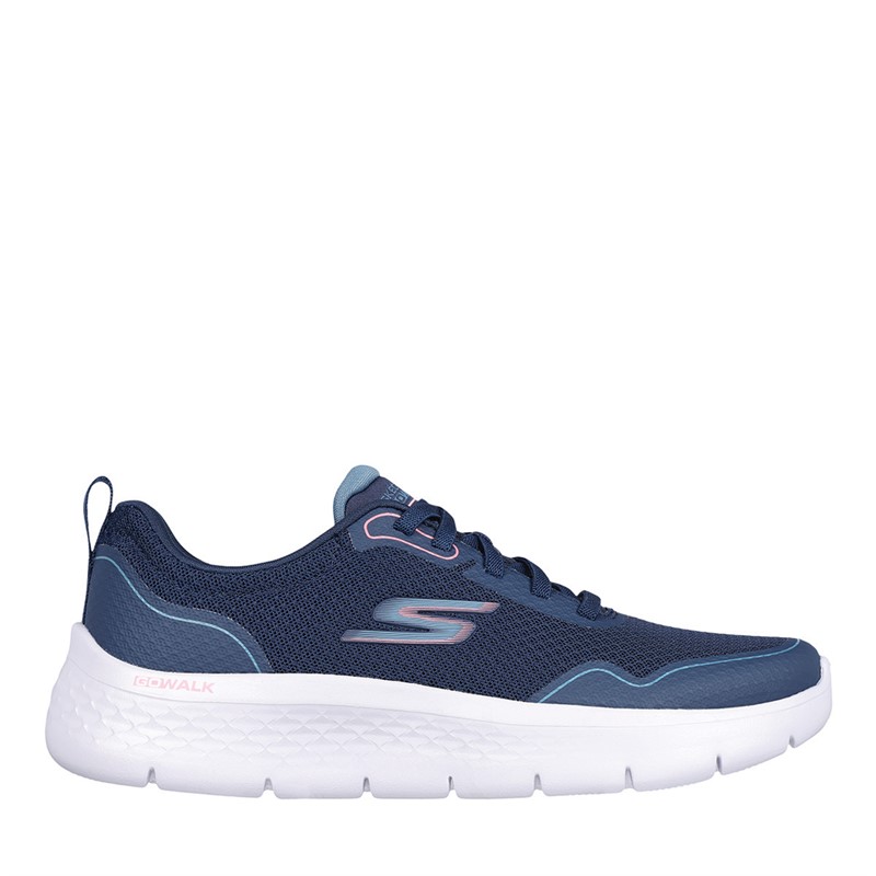 SKECHERS Damenschuhe Skechers Go Walk Flex Sneaker Marineblau/Hellblau