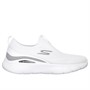 SKECHERS Chaussures de course légères Femme Blanc/Noir