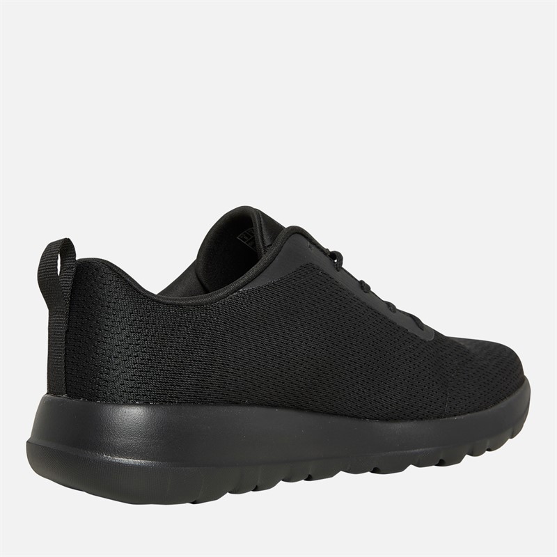 SKECHERS Mens Go Walk Max Adir Trainers Black/Black
