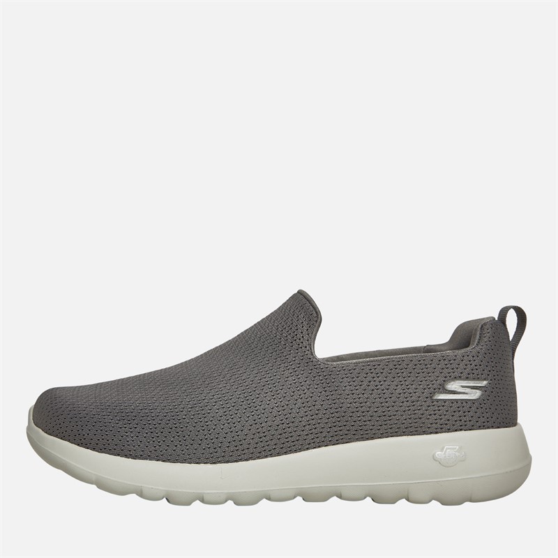 SKECHERS Mens Go Walk Max Ben Trainers Charcoal/White - Size 13