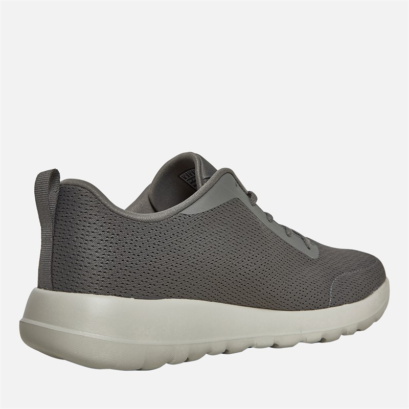 SKECHERS Mens Go Walk Max Adir Trainers Charcoal/White